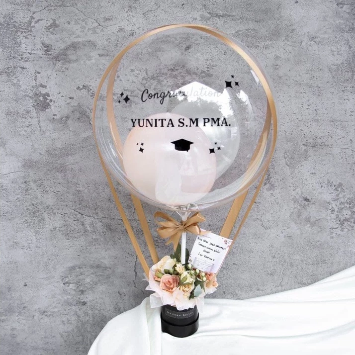 Jual Bloom Box Balloon Birthday di Surabaya